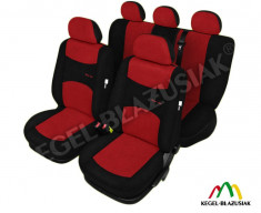 Set huse scaune auto SportLine Rosu pentru Hyundai I10 - SHSA1998 foto