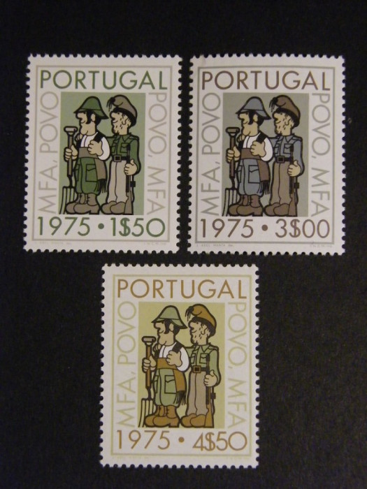 Portugalia 1975 - (MI 1272-1274) - MNH