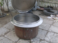 Vand cazan marmita facut mancare , pretabil pentru cazan tuica inox foto