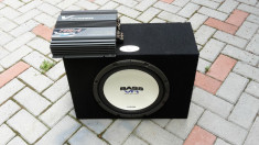 ALPINE amplificator si bass 30cm--set original-- foto