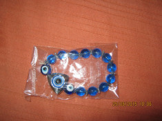 VAND BRATARA - SHAMBALLA EVIL EYE - CU PIRAMIDA - PRET 15 RON foto