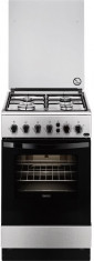 Aragaz Zanussi ZCG512G1XA, Gaz, 50 cm, 4 Arzatoare, Grill, Rotisor, Aprindere Electrica, Iluminare Cuptor, Inox foto