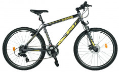 Bicicleta TERRANA 2625 - model 2015-Gri-Albastru-495 mm foto