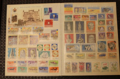 Clasor 3 (Album) cu 600 de timbre toate diferite! foto