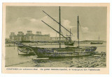 2836 - CONSTANTA, Silozurile si barcile comerciale - old postcard - used - 1918, Circulata, Printata