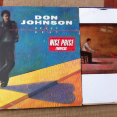 Don Johnson Heartbeat album 1986 disc vinyl lp muzica pop rock cbs holland VG+