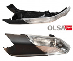 Lampa semnalizare oglinda Skoda Octavia 2 2004-2009 , VW Polo (9N3) Hatchback, 04.2005- OEM/OES , partea Stanga , fara lumina inferioara foto