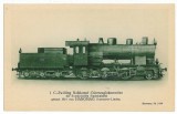 2824 - Romanian LOCOMOTIVE - old postcard - unused, Necirculata, Printata