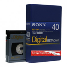 Sony Caseta Camera Video Profesionala BCT-D40 foto