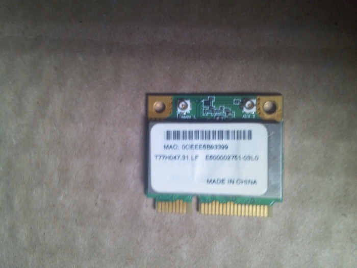 placa wifi wireless wifi Acer Aspire 5538 5538g NAL00 t77h047.31 LF