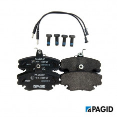 Set placute frana Dacia Logan Sandero si Renault Clio 1 , CLio2 , Espace 1, Megane , Peugeot 205 , 309 , Pagid Italia foto