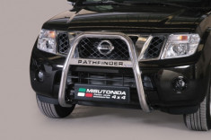 Bullbar personalizat inox Nissan Pathfinder 2011 omologat - MA/K/274/IX foto