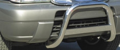 Bullbar personalizat inox Nissan Terrano 2002/2007 3.0 3 doors version omologat - MED/K/131/IX foto