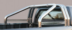 Bullbar ,rollbar personalizat inox VW Amarok omologat - RLSS/K/3280/IX foto