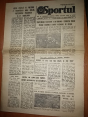 ziarul sportul 4 noiembrie 1983-dinamo a eliminat casticatoarea CCE-hamburger sv foto