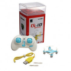 Mini Drona Quadcopter UFO + Telecomanda in Cutie - Ideala pentru Cadou foto