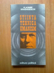 n8 Stiinta, tehnica, umanism - Vladimir Krasnaseschi