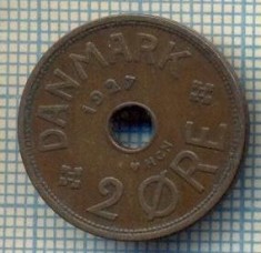 6010 MONEDA - DANEMARCA (DANMARK) - 2 ORE - ANUL 1927 -starea care se vede
