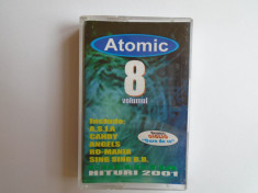 Caseta Audio - Atomic vol.8 - Hituri Romanesti 2001 - Originala ! Rara ! foto