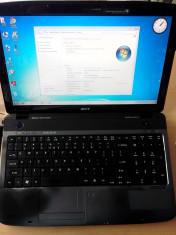 ACER ASPIRE 5738, INTEL DUAL CORE, DDR3, HDD 160GB, 15,6&amp;quot; LED, STARE PERFECTA ! foto