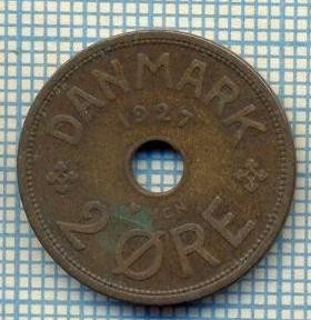 6020 MONEDA - DANEMARCA (DANMARK) - 2 ORE - ANUL 1927 -starea care se vede