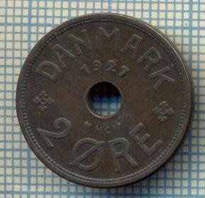 6018 MONEDA - DANEMARCA (DANMARK) - 2 ORE - ANUL 1927 -starea care se vede
