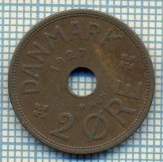 6013 MONEDA - DANEMARCA (DANMARK) - 2 ORE - ANUL 1927 -starea care se vede
