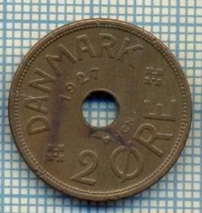 6022 MONEDA - DANEMARCA (DANMARK) - 2 ORE - ANUL 1927 -starea care se vede