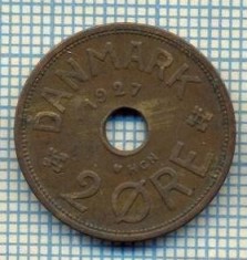 6021 MONEDA - DANEMARCA (DANMARK) - 2 ORE - ANUL 1927 -starea care se vede