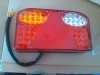 Lampa Remorca LED cu Triunghi Reflectorizant, 5 Functii, Omologata E11, 235x132mm (Pret per bucata)
