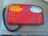 Lampa Remorca LED cu Triunghi Reflectorizant, 5 Functii, Omologata E11, 235x132mm (Pret per bucata)