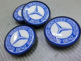 Capace Janta Aliaj Mercedes-Benz Siliconate, 55.5mm, Set 4 Bucati, Aftermarket