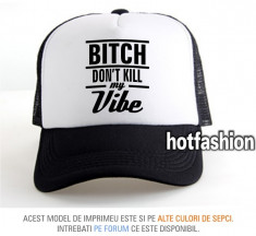 SAPCA, SEPCI TRUCKER, cu plasa - BITCH DON&amp;#039;T KILL MY VIBE - e x c l u s i v ! foto