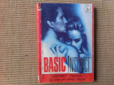 BASIC INSTINCT Insinct primar Richard Osborne roman editura baricada 1993 foto