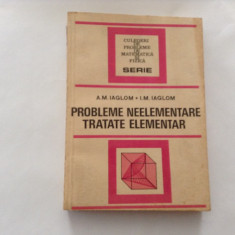 Probleme neelementare tratate elementar A.M.Iaglom,I.M.Iaglom,RF6/2,rf,RM1