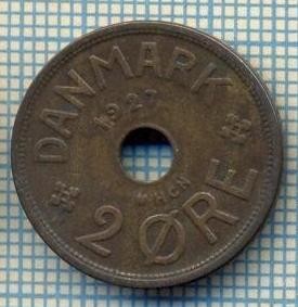 6019 MONEDA - DANEMARCA (DANMARK) - 2 ORE - ANUL 1927 -starea care se vede