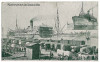 2843 - CONSTANTA, ships on the Blacksee - old postcard - used - 1918, Circulata, Printata