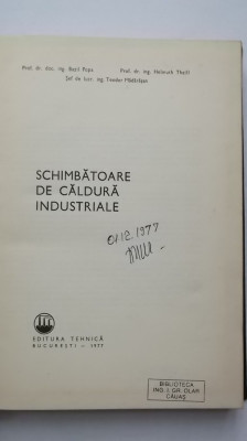 Bazil Popa, s.a. - Schimbatoare de caldura industriale foto