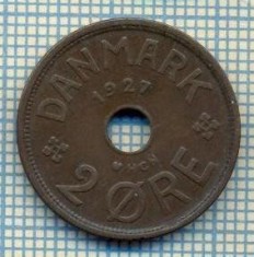 6014 MONEDA - DANEMARCA (DANMARK) - 2 ORE - ANUL 1927 -starea care se vede