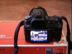 Vand Sony DSLR Alpha 350 H,18-55, 14.2 Mega pixels foto