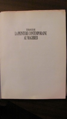 PVM - Splendid album &amp;quot;Tendinte in Pictura Contemporana din Magreb / Maghreb&amp;quot; foto