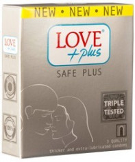 Prezervative Love Plus Safe Plus 3 buc foto