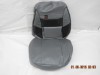 Huse Auto Universale Imitatie Piele Gri Negru - Spatar, Sezut, Tetiere - Compatibil Duster, Golf 4