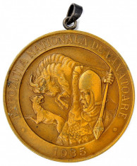 ticuzz - Medalie 1935 Expozitia Nationala de Vanatoare - Premiul III foto