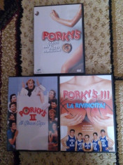 seria Porky`s - 1 &amp;amp; 2 dvd-uri foto