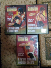 bruce lee - 3 dvd-uri foto