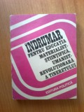 N2 Indrumar pentru educatia materialist-stiintifica,umanist-revolutionara a tine