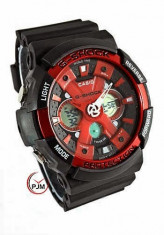 CASIO G-SHOCK GA 200, Black-Red Edition foto