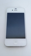 iPhone 4 8GB ALB WHITE Neverlocked Decodat din Fabrica iOS 7.0.3 foto