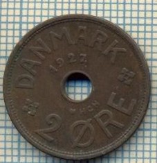 6044 MONEDA - DANEMARCA (DANMARK) - 2 ORE - ANUL 1927 -starea care se vede
